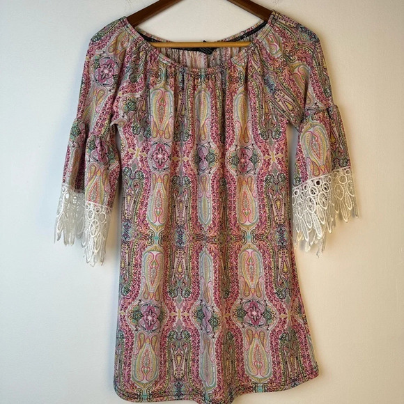 Boho Paisley Tunic - Picture 2 of 4